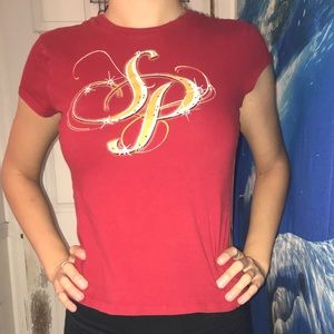 South Pole Red T-shirt / crop top